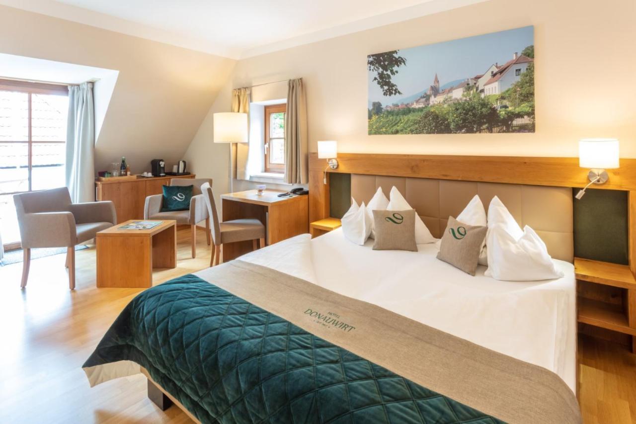 Donauwirt - Hotel Garni Weissenkirchen in der Wachau Exteriör bild
